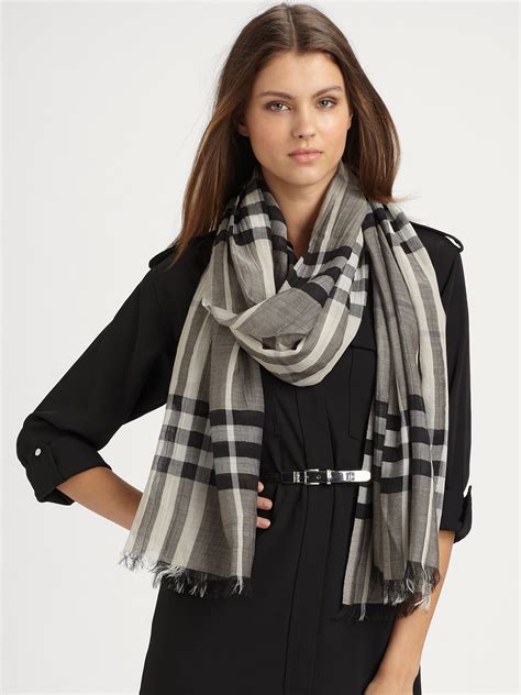 burberry şal gri|burberry scarves for women.